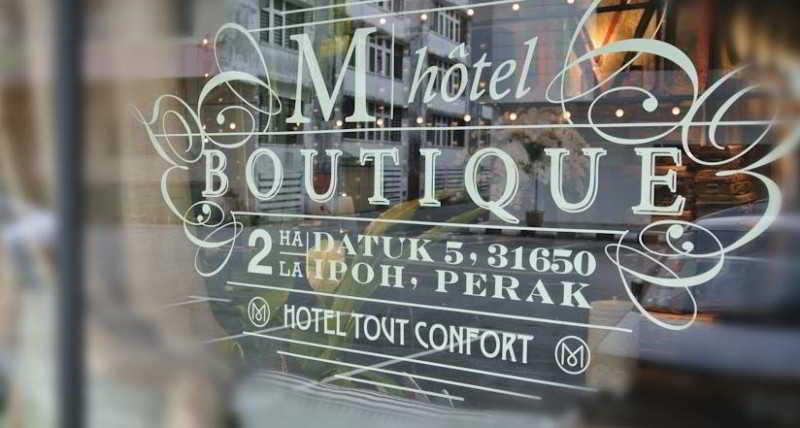 M Boutique Hotel Ipoh Esterno foto